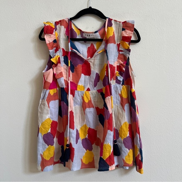 THML Tops - THML Printed Top 100% Cotton Size Medium